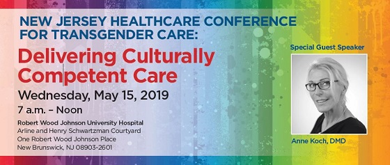 New Jersey Healthcare Conference for Transgender Care: Delivering Culturally Competent Care Banner